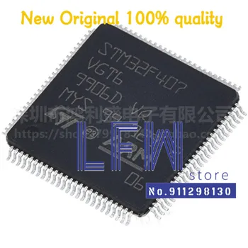 1gb/daudz STM32F407VET6 STM32F407 VGT6 ZGT6/IGT6 ARM Cortex-M4 MCU Chipset 100% New un Oriģinālais Noliktavā