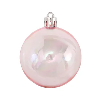 24pcs/3cm PET Simfoniskais Caurspīdīgu Bumbu Ziemassvētku Eglīte Apdares INS, kas Vēlas Rotājumu Plug-in tīrtoņa Krāsu Festivāls Svētki