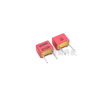 5gab/50gab Vācija WIMA 1000 V, 47PF 1000V47P FKP2 P5 10% DIY uzlabot kondensators Audio Plēves kondensators