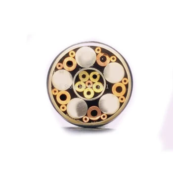 8mm Mozaīkas pin Kniedes naža roktura skrūvi dizainu, izsmalcinātu stilu garums 9cm #812
