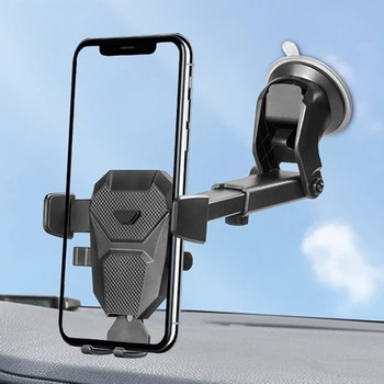 Auto Sūcējs Tālruņa Turētājs Stiprinājums Stand GPS Telefon Mobilo sakaru Atbalsta iPhone 13 12 11 Pro Xiaomi Huawei, Samsung