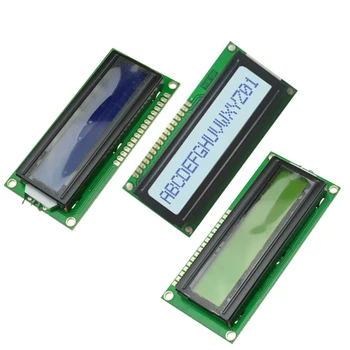 Dzeltens, Zils, Balts LED Aizmugurgaismojuma LCD Displeja Modulis 1601 LCD 5V 16X1 Raksturs Modulis LCM Valdes STN SPLC780D / KS0066 par Arduino