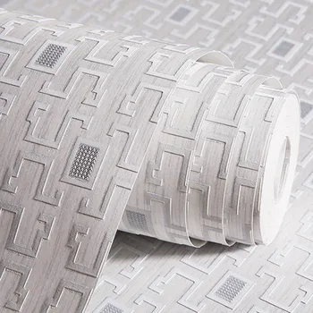 Mūsdienu Ķīniešu Stilā Režģu Tapetes, 3D Reljefs, kas Nav Austi Dzīvojamā Istaba, kabinets, Eco-Friendly Wall Papers Roll Piliens Kuģniecība