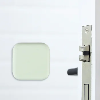 Praktiskie Durvju Rezervju Bamperi Silikona tīrtoņa Krāsu pašlīmējošās Izslēgt Doorstop Pad Sienas Aizsardzības Sīkrīkus
