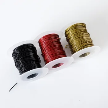 Tiny 0.38-1MM Krāsains PVC izstrādājumus ar Plastmasas Pārklājumu Nerūsējošā Tērauda 304 tērauda Troses Kabelis Elastīgu Zvejas Līniju Piederumu