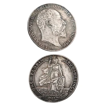 1905 AK Piemiņas Monētu Kolekcijas Monētu Apdare Karavīrs Monētas Vintage Ornamenti Monētas Amatniecības Dāvanu