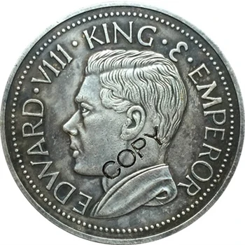 1936-jaungvineja 1, Vainaga (Edvards VIII) monētas KOPIJU, 38MM