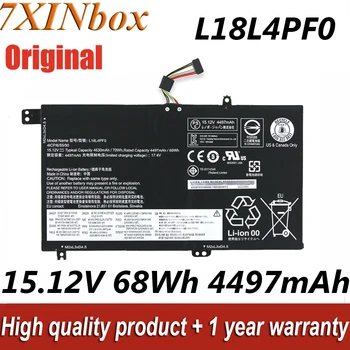 7XINbox 15.12 V 68Wh 4497mAh L18L4PF0 L18M4PF5 Sākotnējā Klēpjdatoru Akumulatoru, Lenovo Xiao Xin AIR15-2019 S540-15IML/IWL S540-15IWL