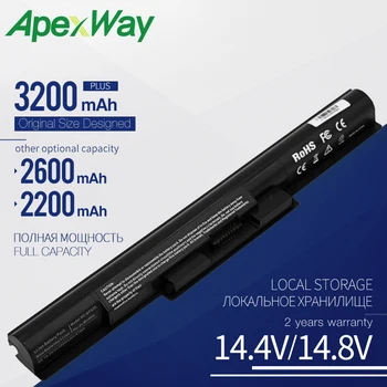Apexway VGP-BPS35A Akumulators SONY Vaio Fit 14E 15E SVF1521A2E SVF15217SC SVF14215SC SVF15218SC BPS35 BPS35A