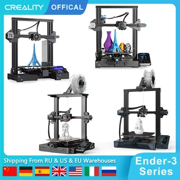 CREALITY Oficiālais Ender 3 / Ender 3 V2 / Ender 3 S1 Ender 3 S1 Pro 3D Printeri ar Atsāktu Drukāšanu profesionālās DIY FDM Printeri