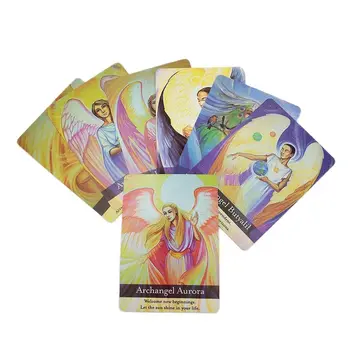 Erceņģelis Oracle Kārtis, Zīlēšana Likteni Tarot Angļu Valodā 44 Lapa Tarot Kartes Klāja Draugs Puse Izklaides Galda Spēle