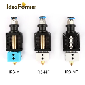 IdeaFormer IR3-MT IR3-MF IR3-M Hotend Visas Metāla/PTFE Rīkles Heatbreak Hotend Par Ideaformer IR3 & IR3 V1 3D Printeri V5 V6 J-nodaļas vadītājs