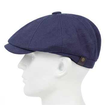 Jaunas kokvilnas% modes berete modes veco cepuri augstas kvalitātes četru krāsu gadījuma cepures, rudens un ziemas, siltu cepurīti aukstā vāciņi