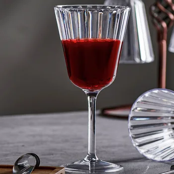Kokteiļu Glāzes PS Plastmasas franču Vintage Goblet Margarita Vīna Sulu Šampanieša Glāzi Martini Kauss