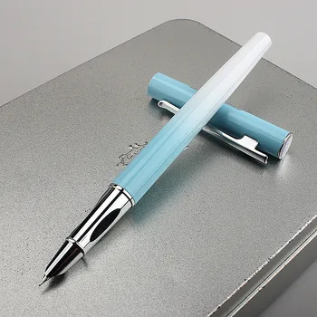 Luksusa Metāla Fountain Pen 5056 Studentu Rakstot Kaligrāfijas Papildus naudas Sodu 0.38 mm, Biroja Piederumi Rakstāmpiederumi Skolas Tintes Pildspalvu
