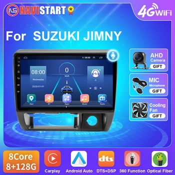 NAVISTAR T5 Par Suzuki Jimny 1998-2004 Auto Radio Android 10 4G WIFI Spēlētājs BT Carplay Android Auto GPS Navigācija Ne DVD 2 Din