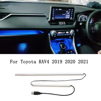 Toyota RAV4 2019 2020 2021 Instrumentu Paneļa, Paneļa Apdare Atmosfēru Gaismas Toyota RAV4 Ministru Automašīnas Vadītāja Pusē Lampas Lentes