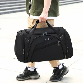 YILIAN Liela jauda, rokas soma ceļojošā 2022 Jaunu vīriešu pleca soma maza attāluma bagāžas Oxford audums, kas ceļo soma